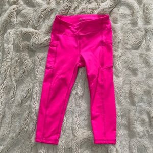 Barbie pink workout pants!